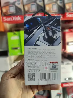 Yesido Y54 USB+Type C 60w Car Charger/Fast Car Charger