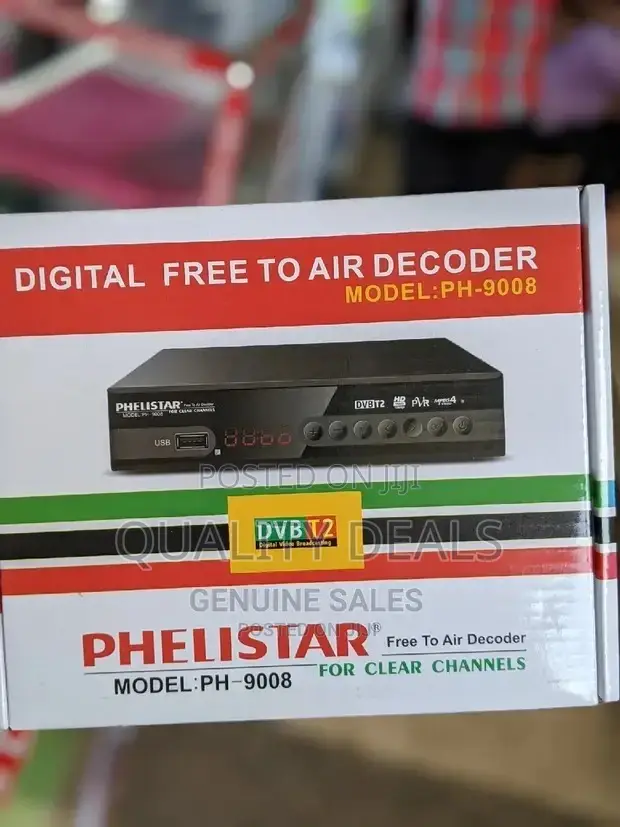 Phelistar Digital Free to Air Decorder