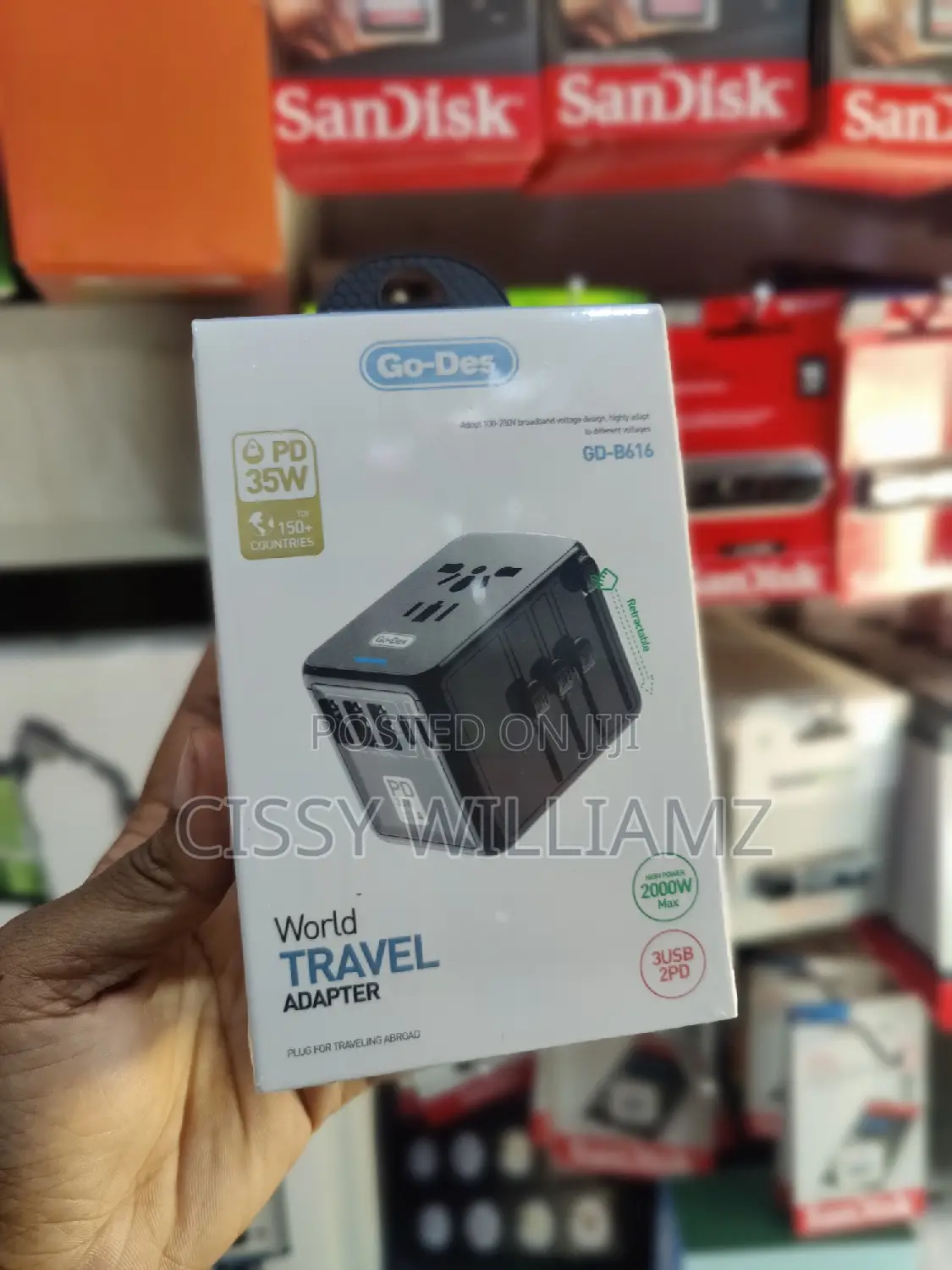 3in1 Travel Adapter/Universal Travel Adapter/Ac Socket