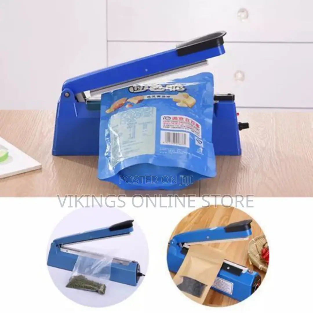 Plastic Bags Impulse Heat Sealing Machine -Blue