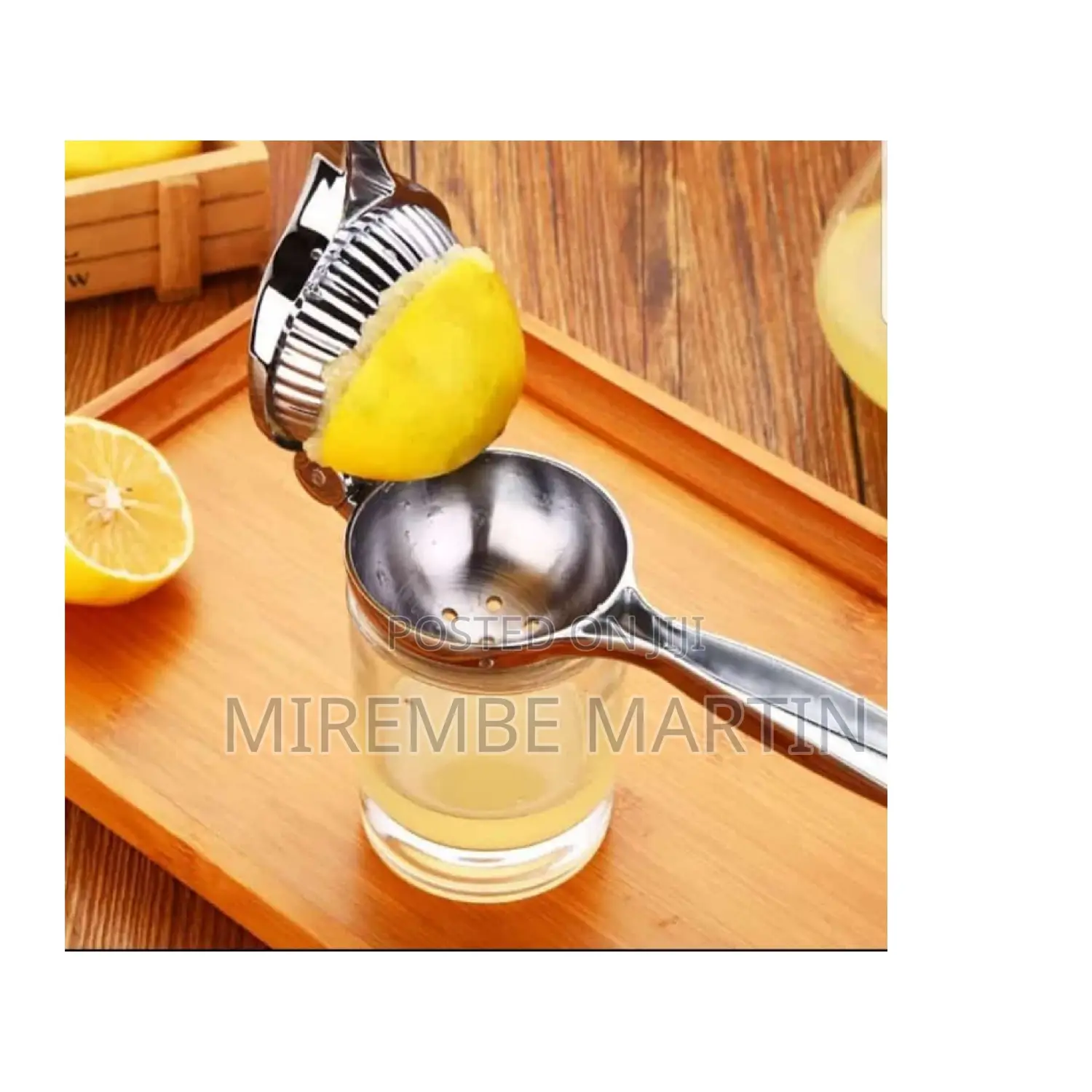 Stainless Steel Lemon Squeezer.