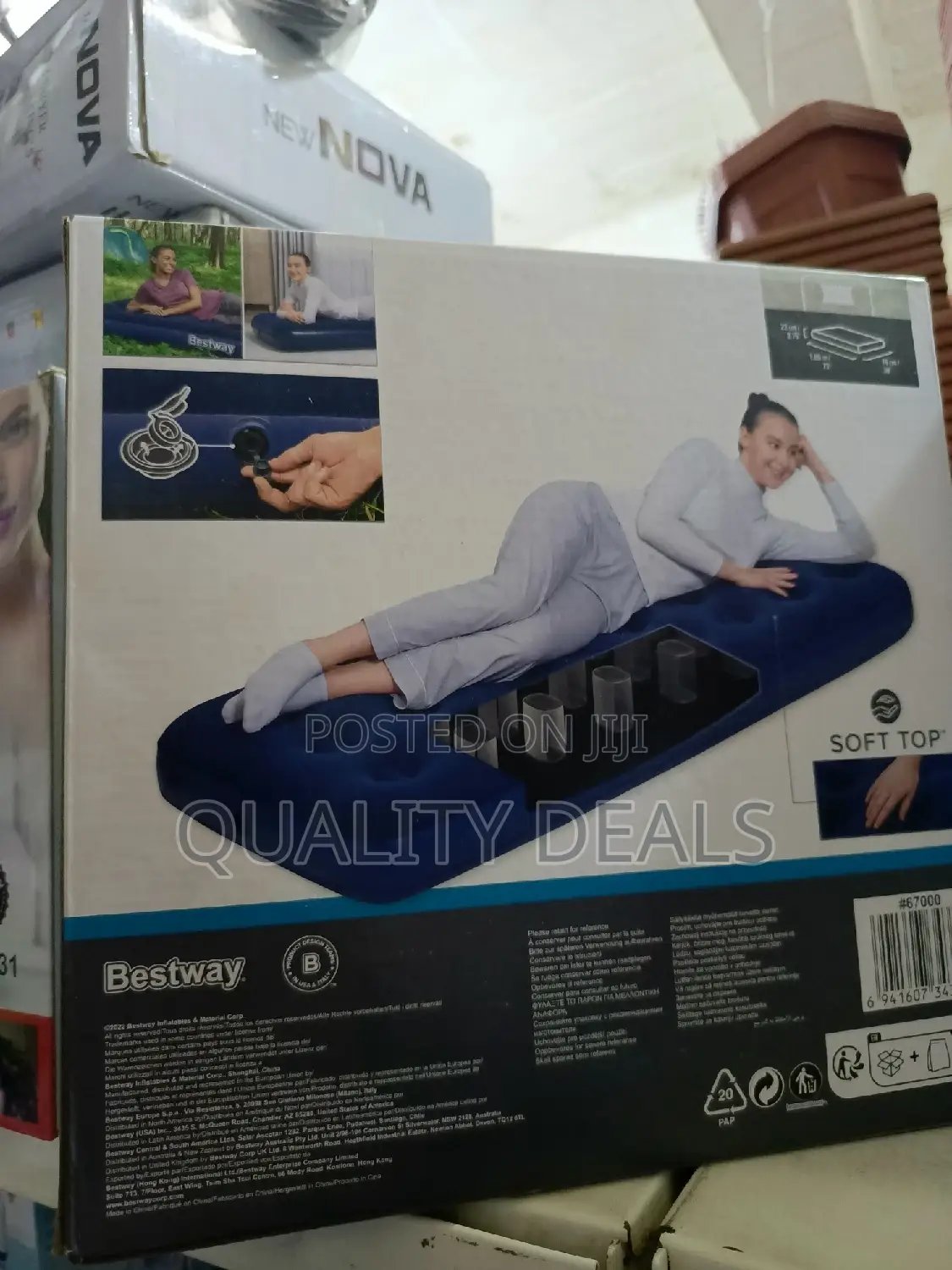 Bestway Inflatable/ Foldable Mattress