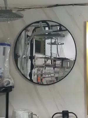 Photo - Round Bathroom and Toilet Mirrors