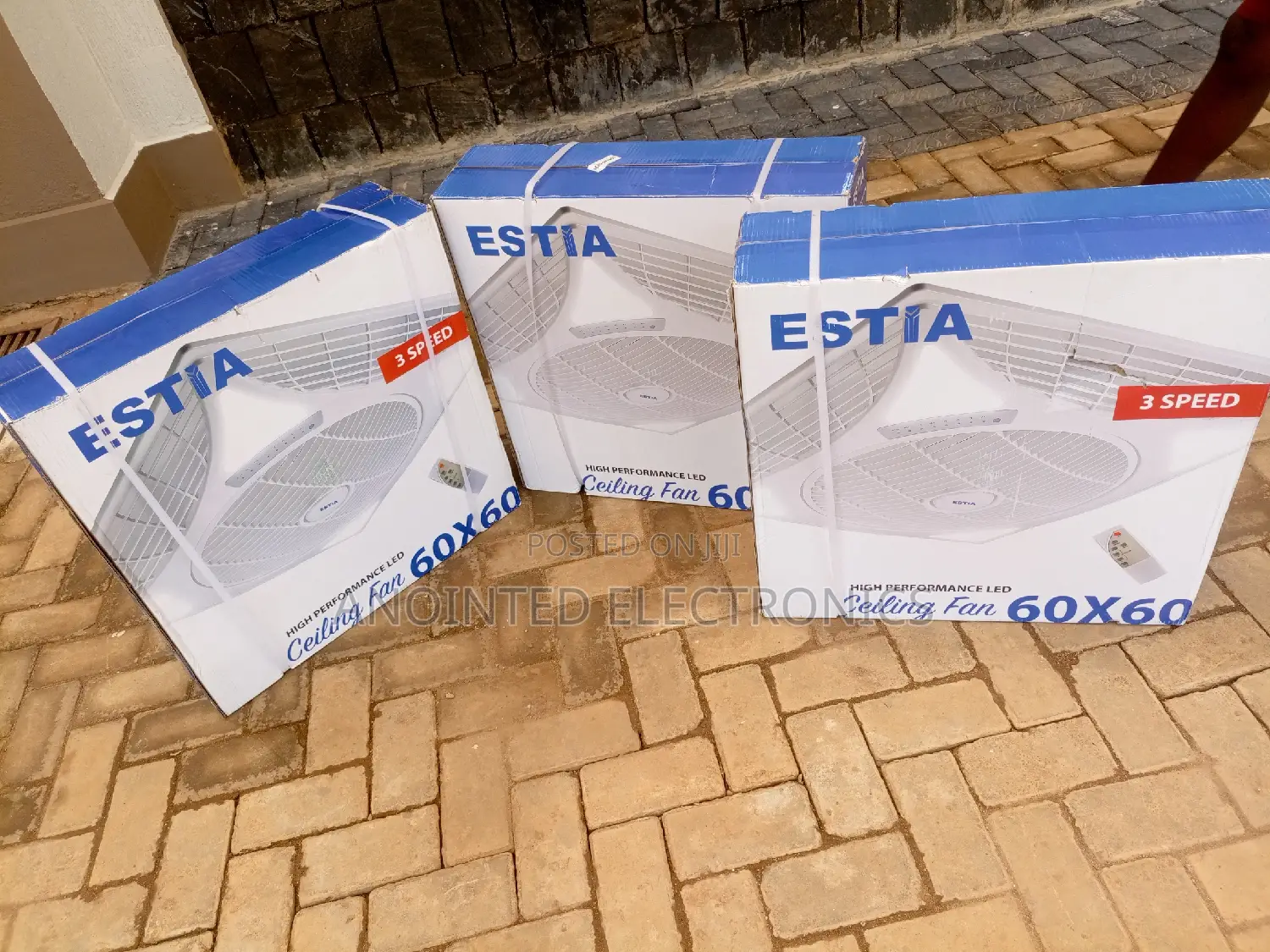 Estia Ceiling Fans With Lights and Remote