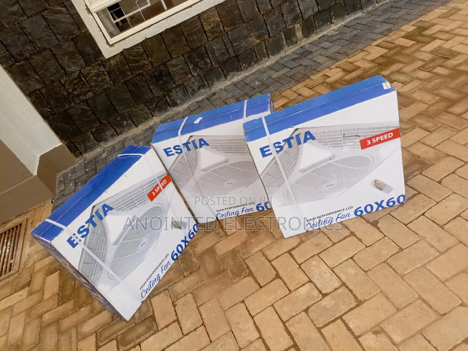 Estia Ceiling Fans With Lights and Remote