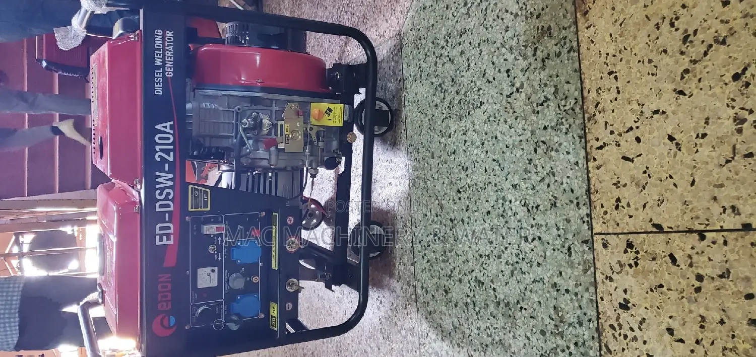 Diesel Welding Generator 7.5kva 210A EDON