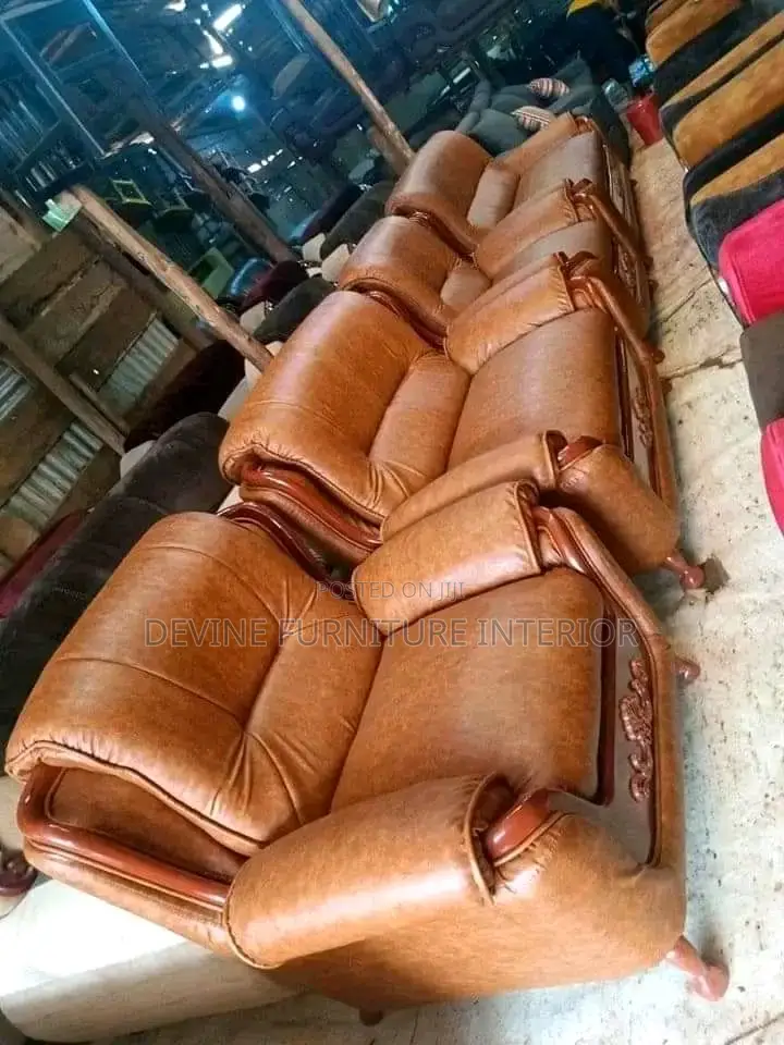 Mi Leather Sofa Set
