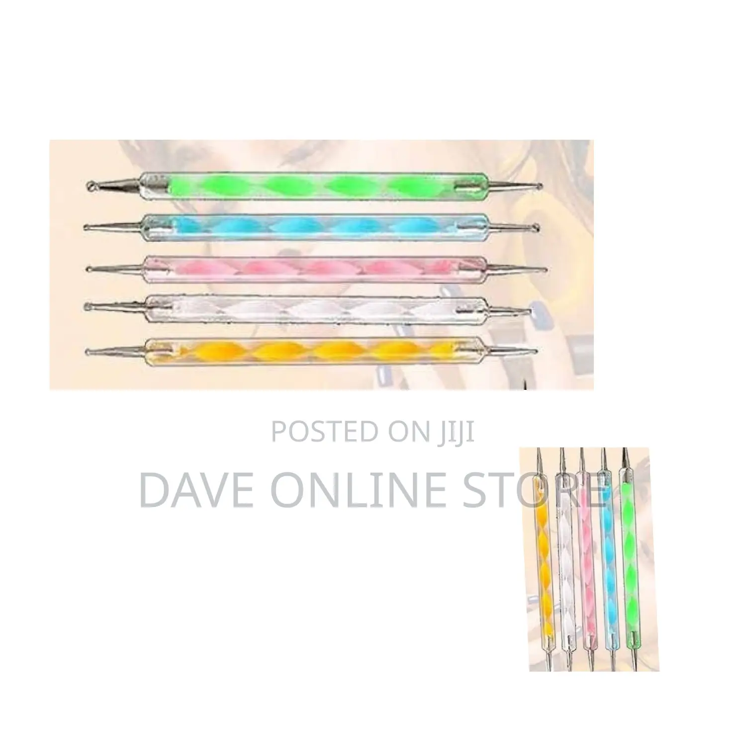 , 5 × Nail Pens