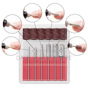 1 Set of Portable Nail Polisher Drill)