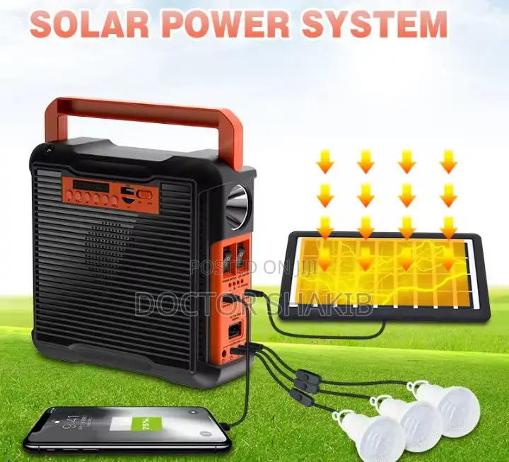 Multifunctional Emergency Solar Panel Power Systems