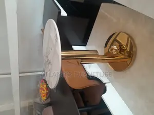 Set of Two Golden Canter Tables
