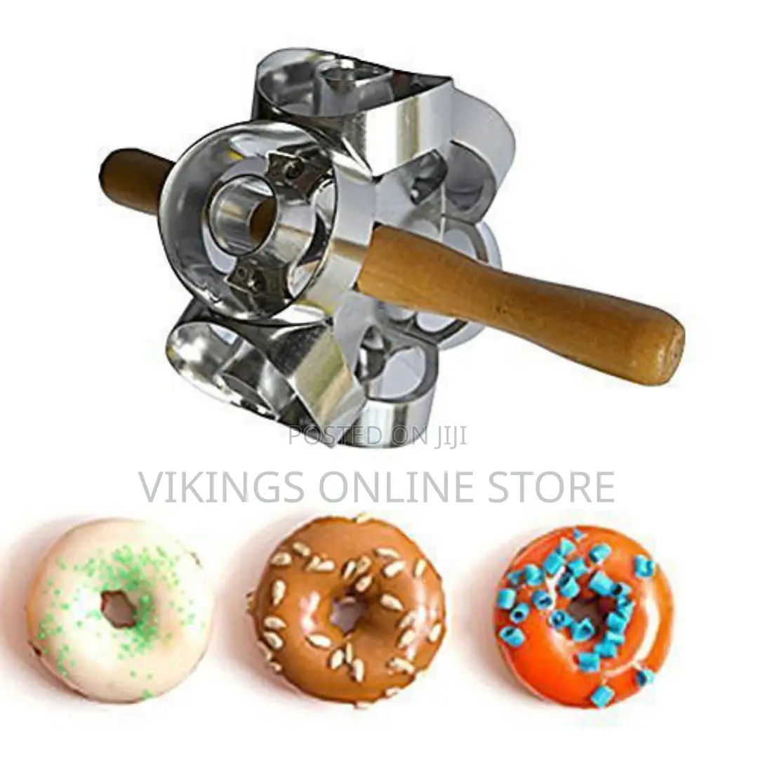 Donut Rolls Cutter Stainless Steel - Multicolour