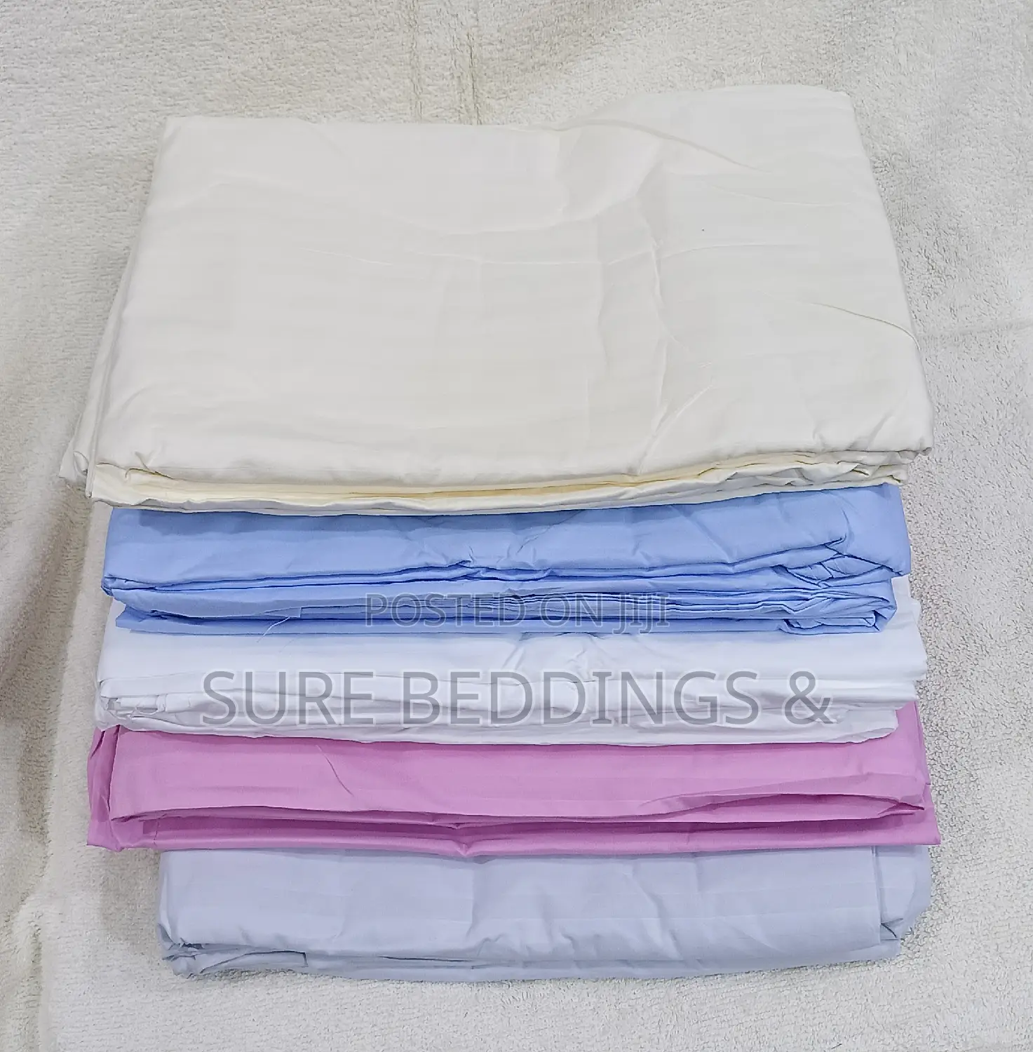 6*6 Plain Cotton Bedsheets