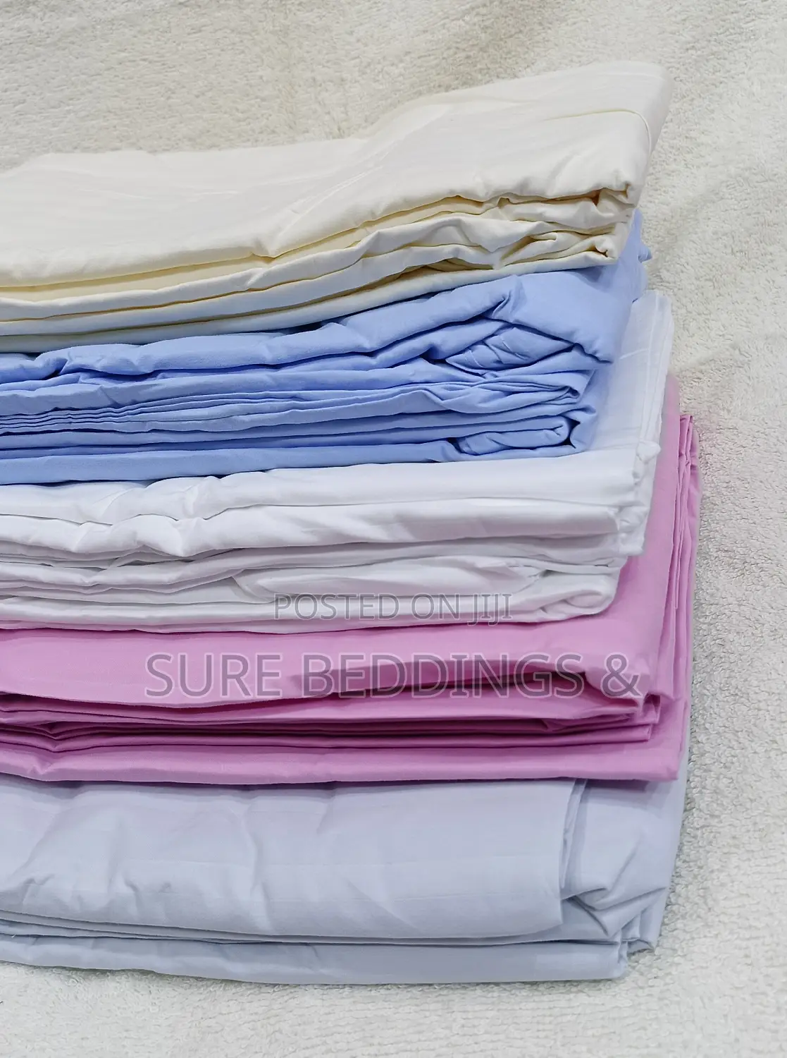 6*6 Plain Cotton Bedsheets