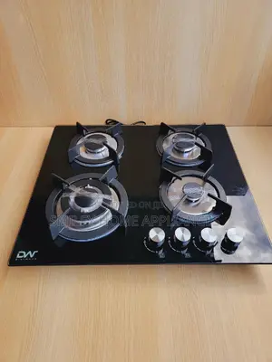 Dw Glass 4 Gas Burner Hob