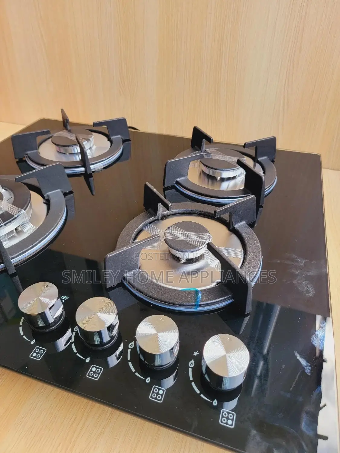 Dw Glass 4 Gas Burner Hob