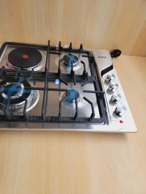 DW Stainless Steel 4 Burner Gas Hob