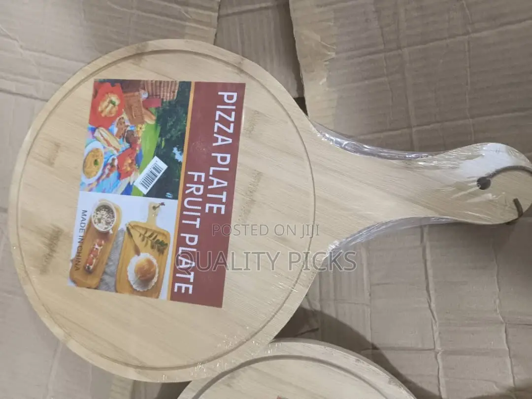 Wooden Pizza Plate