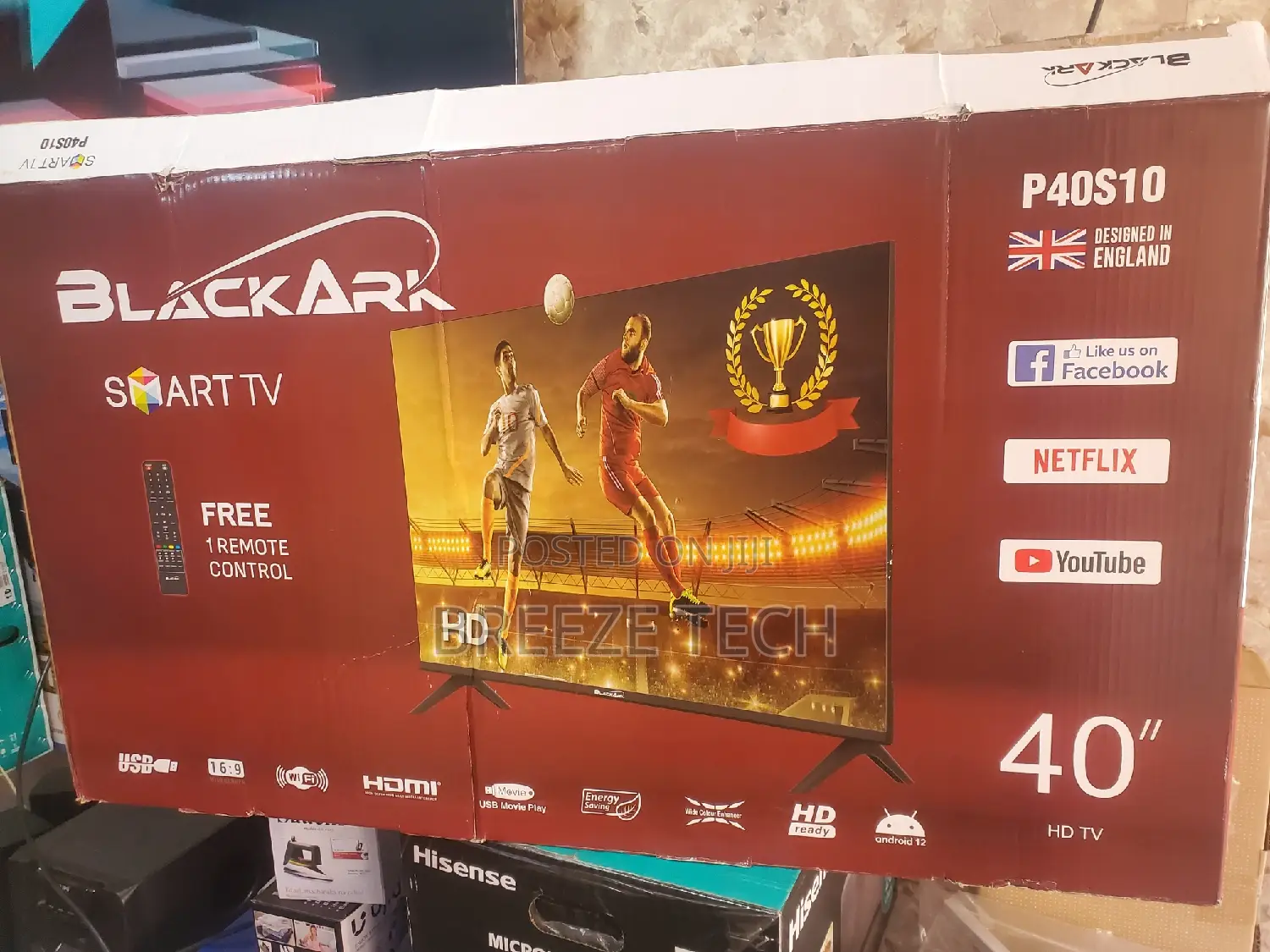 Blackark 40"Inch Smart