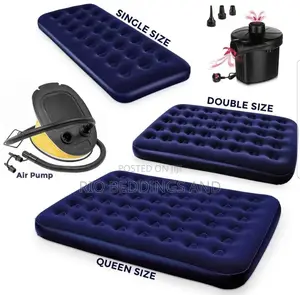 Air Mattress With Electric Pump 4x6, 5x6, 6x6