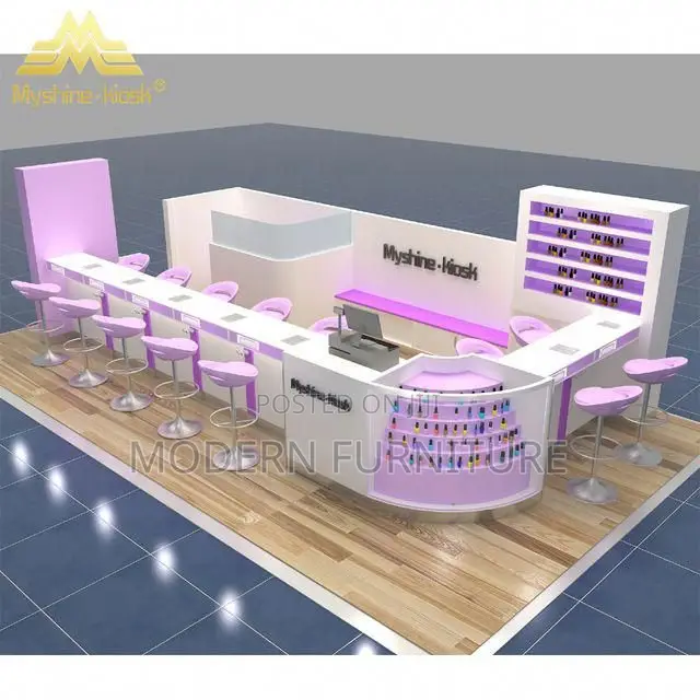 Nail Bar Manicure Kiosk Station Call Us