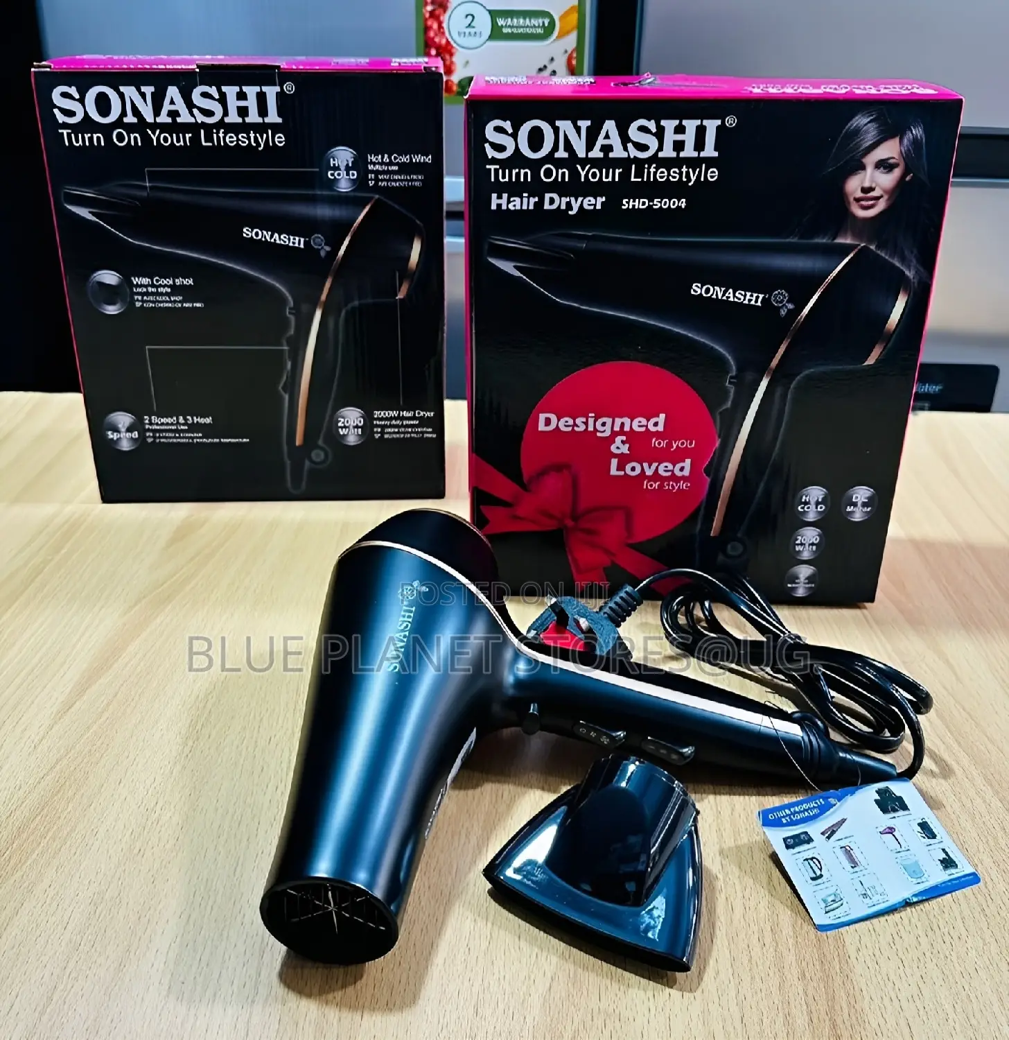 SONASHI Professional Hair Dryers \\ 2000w \\ SHD-5004