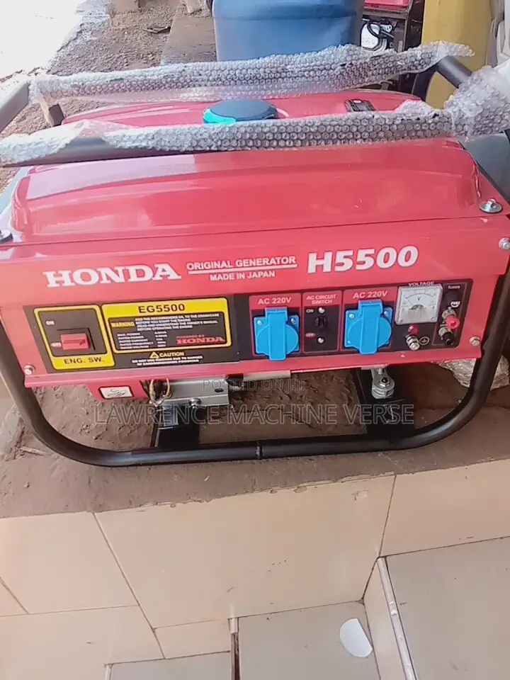 Gasoline Generator 4.5kva Japan Made