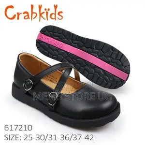 Crabkids Girls School Genuine Shoes