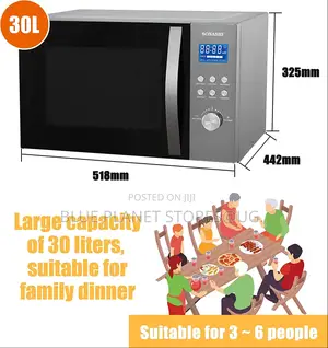SONASHI 30litre Microwave Oven With a Rotiserie \\ SMO930DGN
