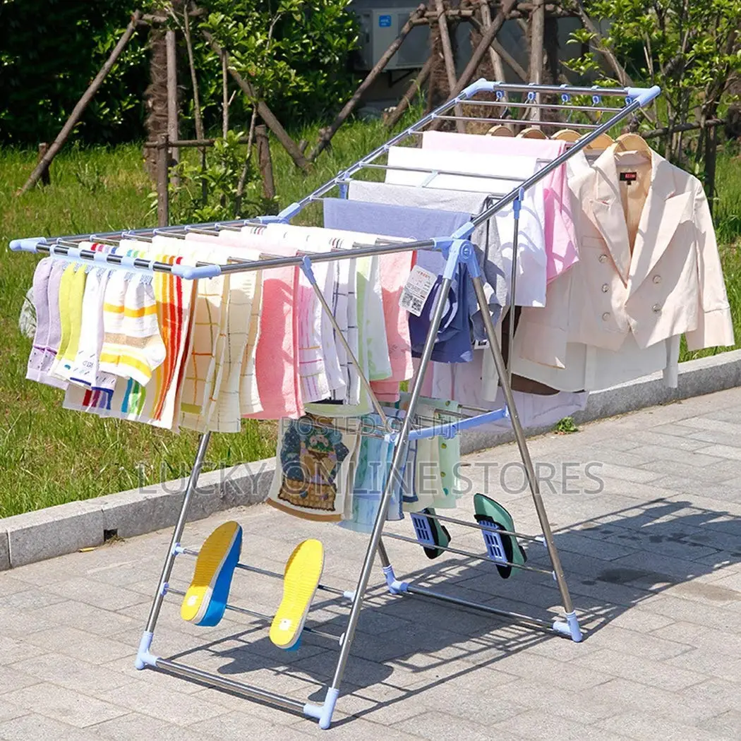 Adjustable Clothes Drying Rack