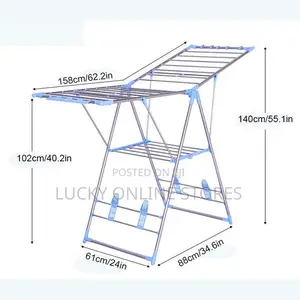 Adjustable Clothes Drying Rack