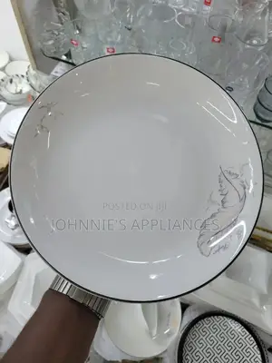 Round Deep Ceramic Plates 12pics Are DZN