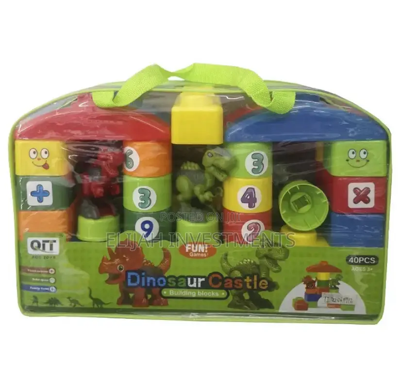 Dinosaur Castles Kids Building Blocks