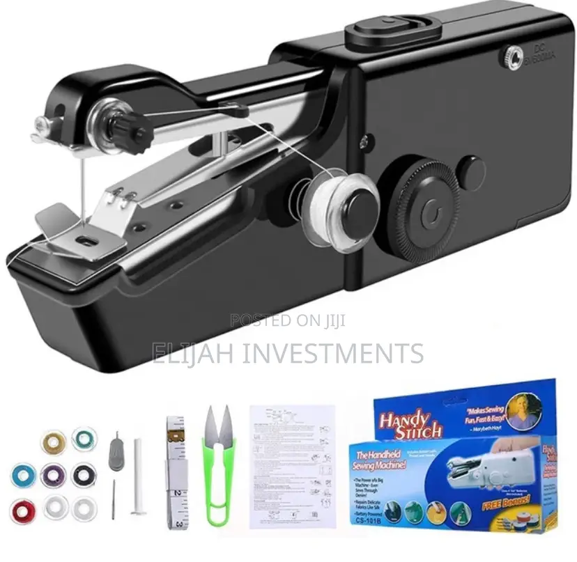 Cordless and Portable Handheld Sewing Machine