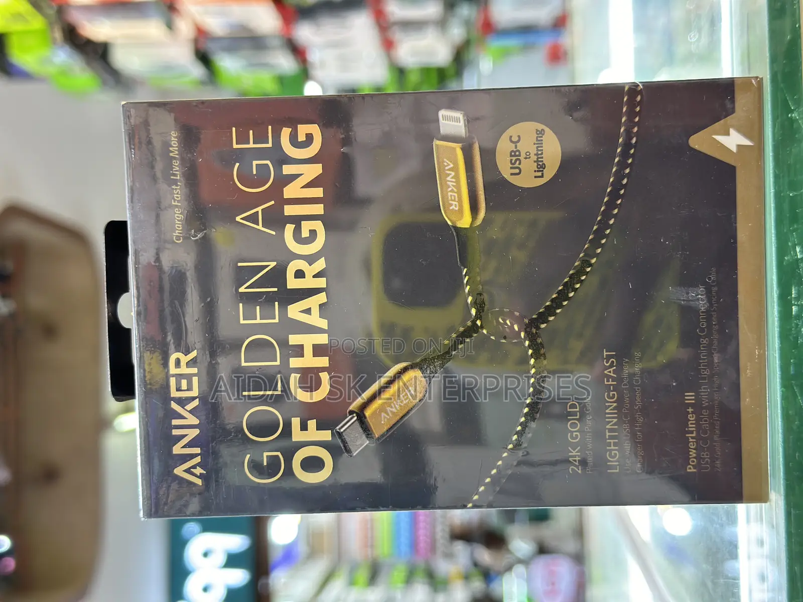 Anker 2020 Special Gold USB C to iPhonepowerline+ III,