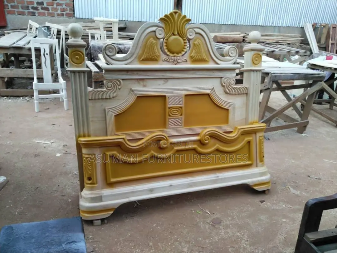 5x6feet Wood Bed Call Us On