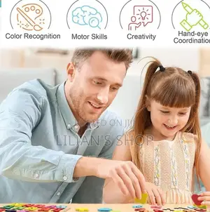 7 In1 Kids Puzzle Blocks Board