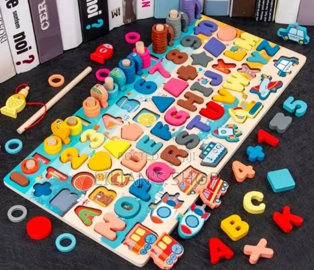 7 in 1 Wooden Puzzles for Toddlers