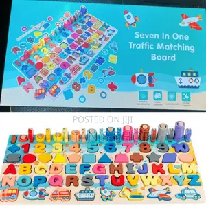 7 in 1 Wooden Puzzles for Toddlers