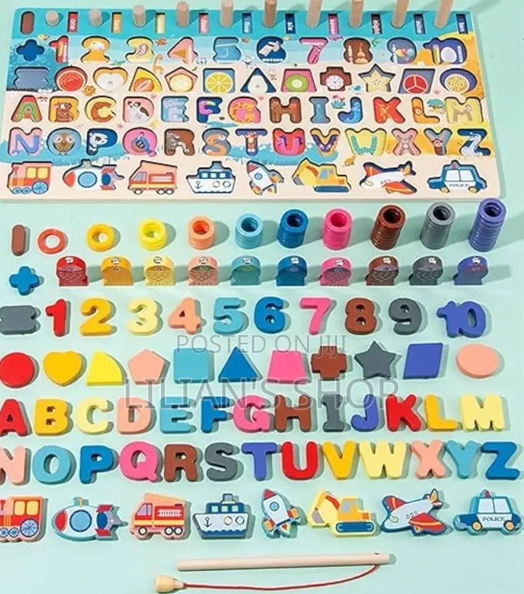 7 in 1 Wooden Puzzles for Toddlers
