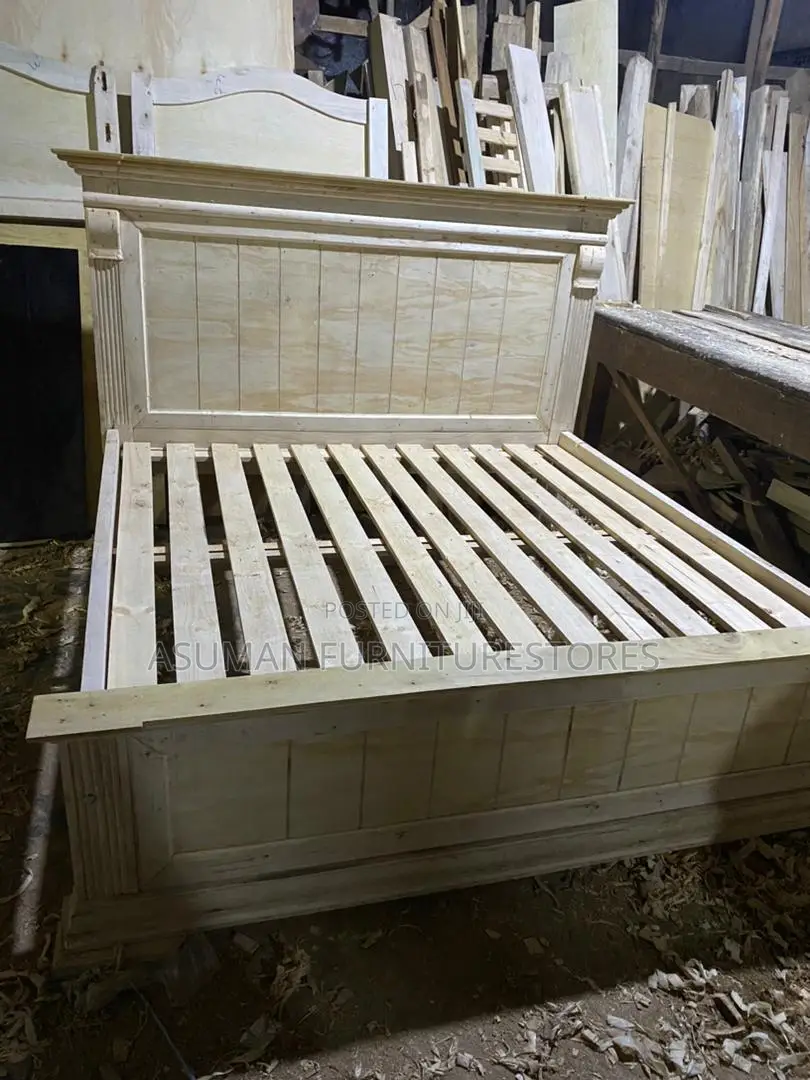 5x6feet Wood Bed Call Us On