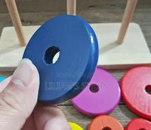 Baby QI Wooden Stacking Tower