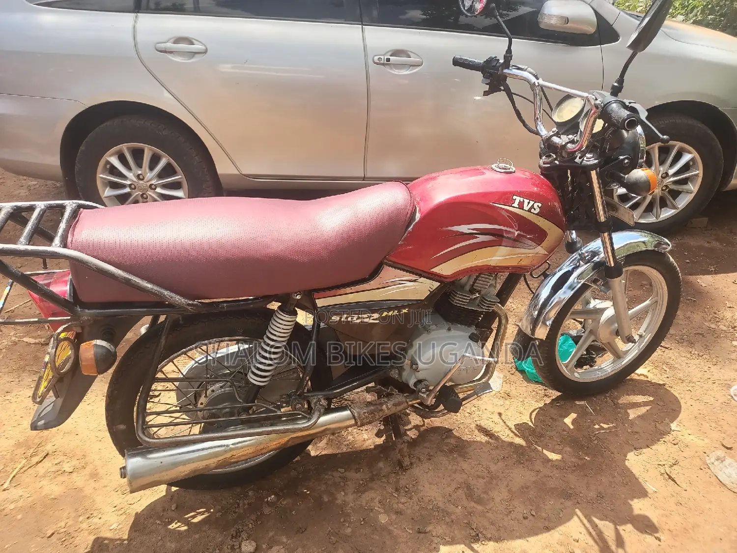 TVS XL 100 2016 Red