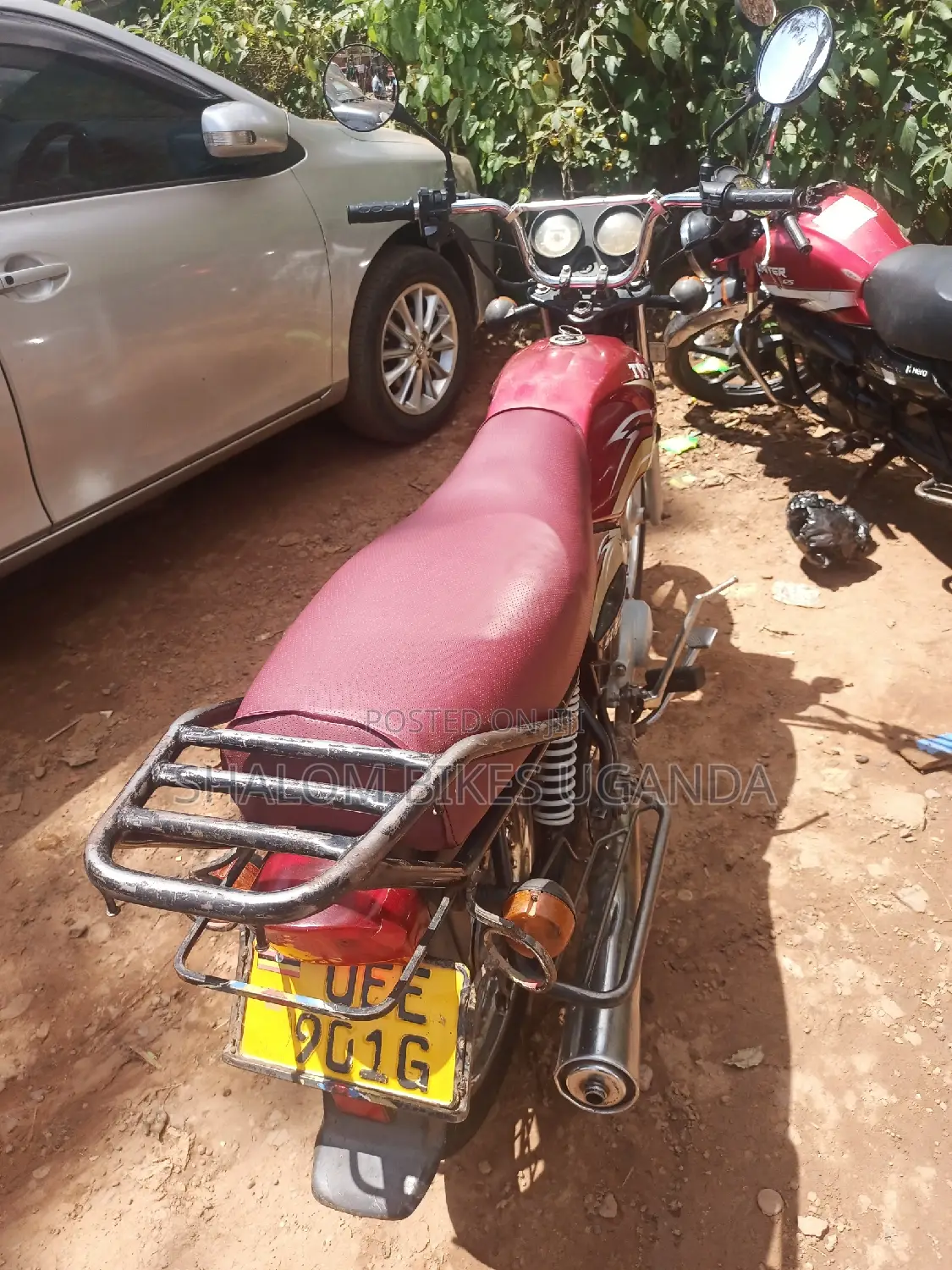 TVS XL 100 2016 Red
