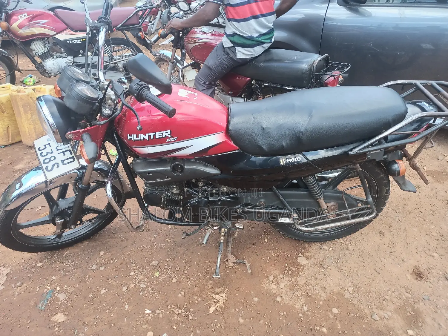 Hero Hunter 125 2022 Red