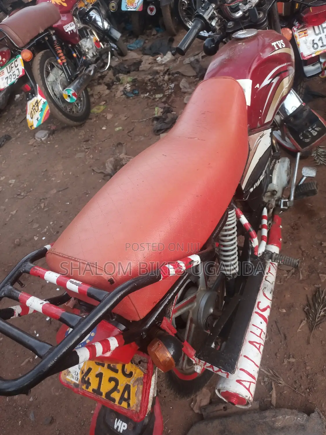TVS HLX Plus ES 2017 Red