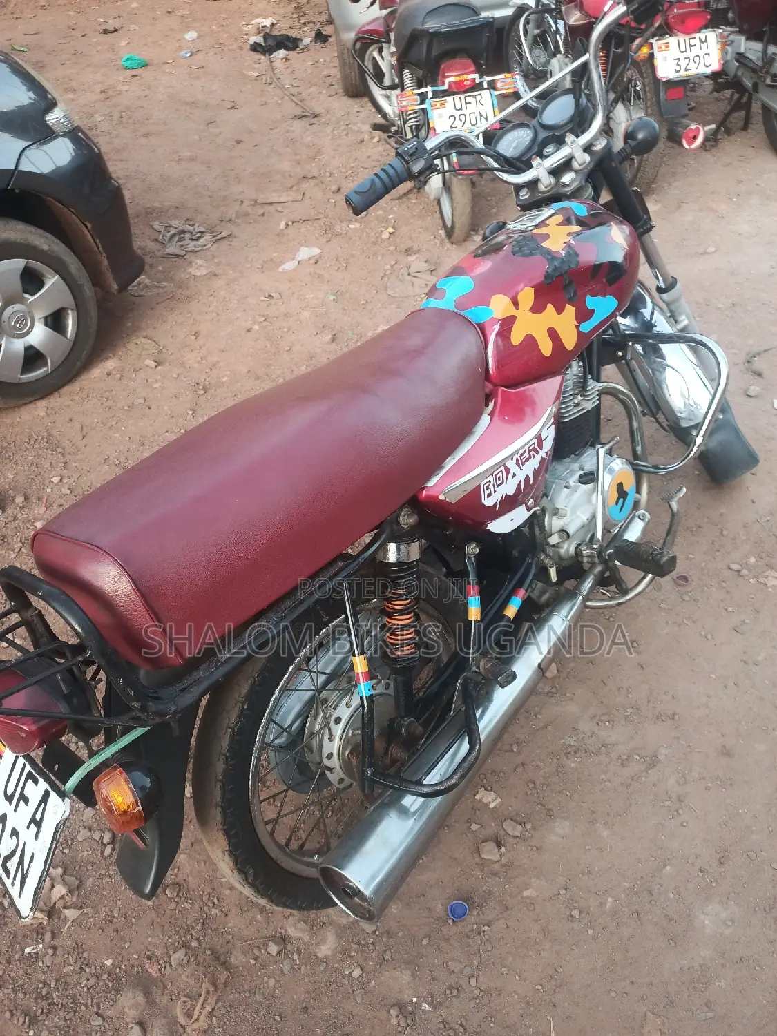 Bajaj Boxer 2020 Red