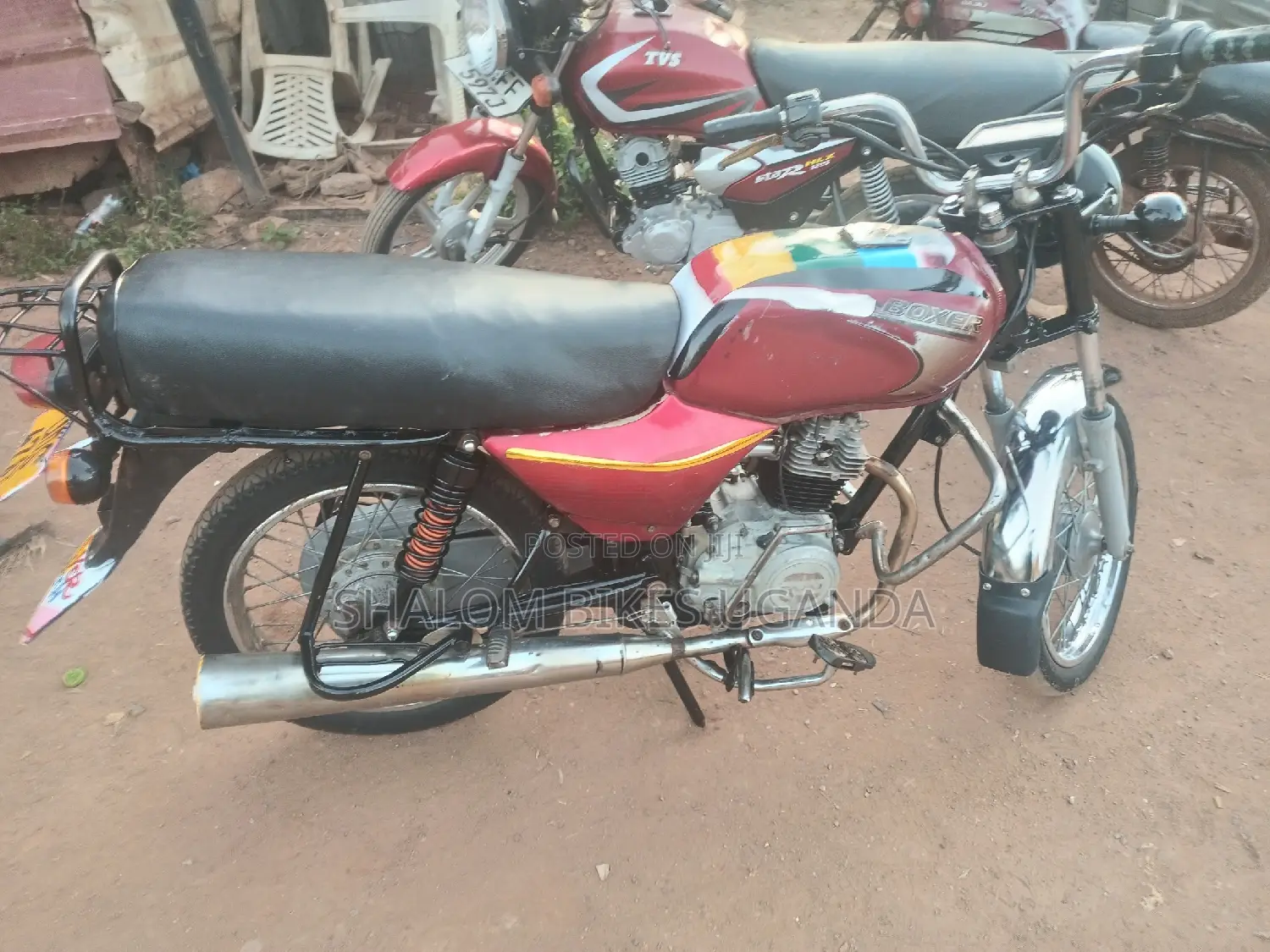 Bajaj Boxer 2014 Red