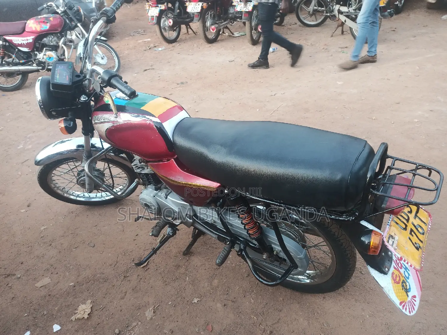 Bajaj Boxer 2014 Red