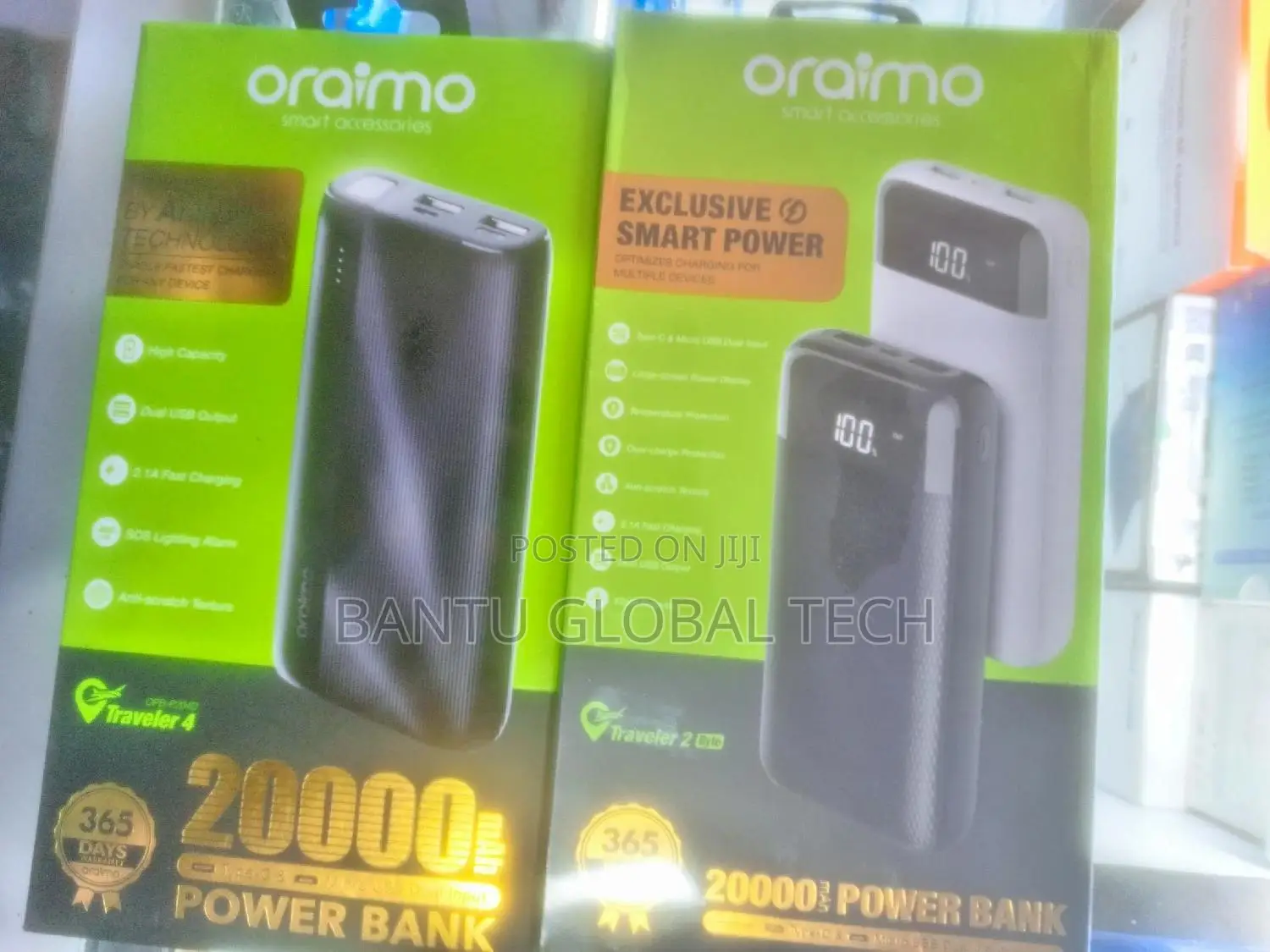 20,000mah Oraimo Powerbank